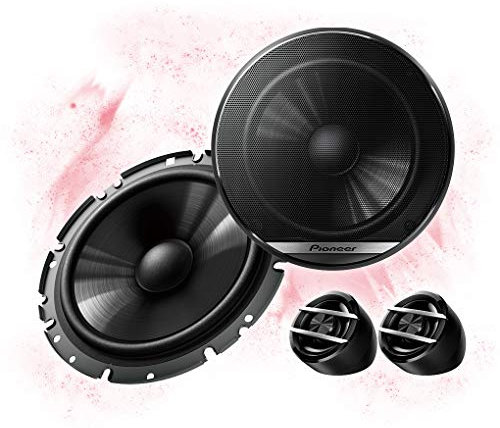 Mediadox Front/Heck 16,5cm/165mm 2-Wege Kompo Auto Lautsprecher/Boxen/Speaker Set von Pioneer (TS-G170C) kompatibel mit VW/SEAT/S.Koda