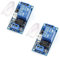 Hailege 2pcs 12V Single Button Bistable Selbstverriegelndes Relaismodul Ein-Knopf Ein-Knopf zum Starten und Stoppen Selbstsicherndes Relaismodul