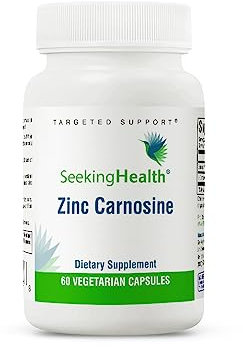 Seeking Health Zinc Carnosine, 75mg - 60 vcaps