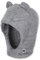 Sterntaler Unisex Baby Schalmütze aus Wolle (Merino) Mütze, Silber Melange, 49