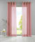 YASMIN 2er Set Ösengardinen HxB 245x140 cm Altrosa Transparent »Basel« Gardine Bleiband Store Vorhang, 20332TR2