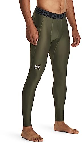 Ua Mens Ua Hg Armour Leggings Marine Od Green / / White Xxl