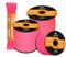 Abma Cord Paracord 550 4mm 50M 100% Nylon Seil Typ III Schnur mit 7 Kern für Basteln, Camping, Survival, Outdoor - Max. 250kg (550lbs) - Neon Pink