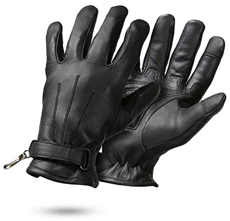 ROSTAING Taktische Handschuhe aus Leder, Schnittschutz | Service & Intervention | Taktische Handschuhe, Polizei, Motorrad, Service, Intervention, EN388-3X32C, Schnittschutzklasse C, (1 Paar) (Größe