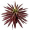 Briful Plantas artificiales grandes de agave en maceta, plantas artificiales decorativas de interior de 44 cm, plantas artificiales de agave rojo para decoración del hogar y la oficina