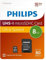 Philips MicroSDHC 8Go CL10 80mb/s UHS-I + Adaptateur au détail