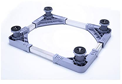 YHJZSM Base per Lavatrice Base Antiscivolo per asciugatrice Regolabile Supporto per Frigorifero Larghezza 45-60 cm Lunghezza 50-62 cm Lavastoviglie Vassoi da Pavimento Stent per Vaso di f