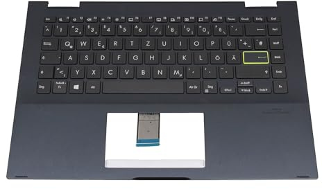 ASUS 90NB0RN1-R31GE2 Original Tastatur inkl. Topcase DE (deutsch) schwarz | für VivoBook Flip 14 TP420IA, TM420IA