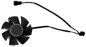 WOMELF FS1250-S2053A 0.19A GPU VGA Video Cooler Graphics Card Fan Compatible For Gigabyte GTX 1650 1630 GTX1650 D6 OC Low Profile 4G Cards Cooling (Color : B-Fan)