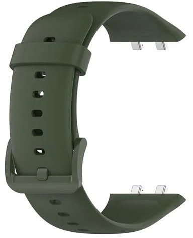 LOTOAK Cinturino compatibile for cinturino Watch 3 / Watch3 Pro Silicone Tpu Bracciale di ricambio ufficiale Smartwatch Accessori for cinturini da polso (Color : Amry green, Size : Oppo Watch 3)