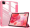 ProCase Cover iPad Pro 12,9 Pollici 2022/2021/2020/2018, Custodia per iPad Pro 12,9 6a/5a/4a/3a Generazione, Cover con Auto Svegliati/Sonno, Angoli di Visualizzazione Regolabili -Rosa Melone