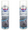 BISOMO Presto Imprägnier-Spray 2X 400ml, Imprägnierung, Textilschutz für Motorradbekleidung, Faltdach, Cabrio Verdeck, Zelt, Markise, Sonnenschirm, Schuhe