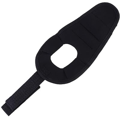 Uonlytech Support de Lampe Torche de Plongée Dragonne Réglable en Nylon Noir pour Maintien sans Utilisation des Mains et Confort en Usage Quotidien ou Chasse