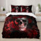 Tier BettwäSche 135x200 Wolf 3D Drucken BettwäSche-Sets Flauschig Mikrofaser ReißVerschluss BettbezüGe und 2 Weich Kissenbezug 80×80cm