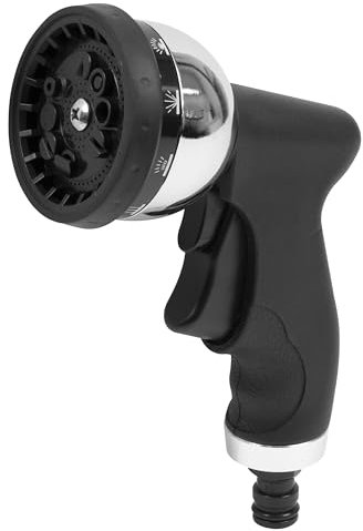 Sealey 10-Pattern Metal Garden Hose Spray Gun With Soft Grip Handle - JS9562
