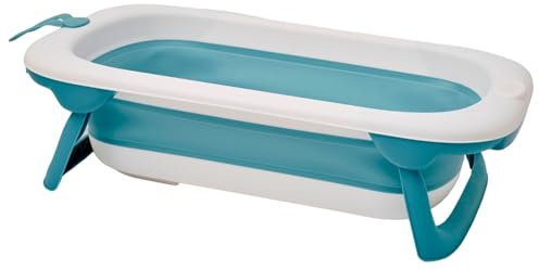 THERMOBABY - Bañera plegable para bebé BALNEA: Ultracompacta - Diseño moderno - Almacenamiento práctico - Ocupa poco espacio - Fácil de usar