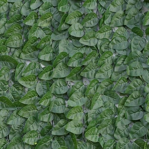Tenax Divy Laurus Pro 150x2000 cm Grün, synthetische Hecke mit Polyethylen-Lorbeerblättern zur Sichtschutz- und Balkon-, Garten- und Zaunabdeckung