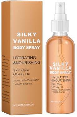 Vanilla Cashmere Lotion, Vanille-Kaschmir-Körperöl, Vanilla Cash-Mere Body Oil, Vanilla Cashmere Body Oil, Feuchtigkeitsspendendes und Hydratisierendes, Kaschmir Körperöl für alle Hauttypen