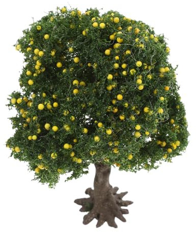 POPETPOP Arbre Modèle Miniature Décoratif Modèle De Paysage Miniature Réaliste pour Projets DIY Et Aménagements Table Détails Précis pour Maquettes De Trains Et Paysages