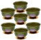 MAGICLULU Copa De Ofrenda De Altar 7 Piezas Taza De Agua De Aleación Cuenco De Ofrenda Budista Resistente Y Pulido Para Decoraciones De Templos Y Hogares