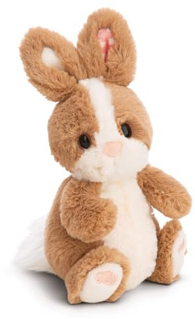 NICI Kuscheltier Hase Hopsala 18cm - beige - Stofftier aus weichem Plüsch, niedliches Plüschtier zum Kuscheln und Spielen, für Kinder & Erwachsene, tolle Geschenkidee - 61625