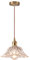 LIGKIN Suspension Luminaire Vintage Lustre Industriel E27 Lustre à Fleurs Créatif Abat-jour en Verre Luminaire Plafonnier Déco pour Cuisine Salle à Manger Chambre