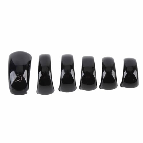 Haofy Rundenzähler, Wasserdicht, IP67, Elektronischer Hand-Touch-Zähler Zum Gebet, Rosenkranzzählen für Männer und Frauen, Digitaler Fingerzähler mit Ringen in 5 Größen, Dhikr-Zähler Nan (Black)