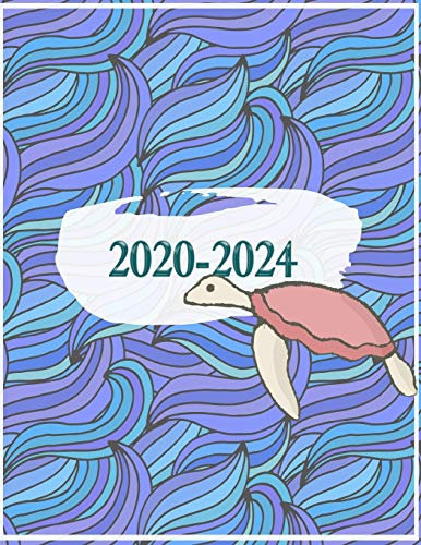 2020 - 2024: 5 jahres kalender 2020 * Wochenplaner * Taschenkalender * Terminkalender von Januar 2020 bis Dezember 2024