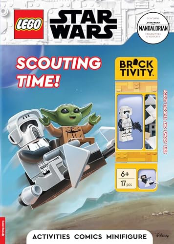 LEGO® Star Wars™: Scouting Time Activity Book (with Scout Trooper minifigure and swoop bike) (LEGO® Minifigure Activity)