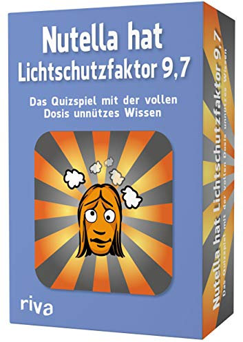 Nutella hat Lichtschutzfaktor 9,7 – Das Quizspiel mit der vollen Dosis unnützes Wissen