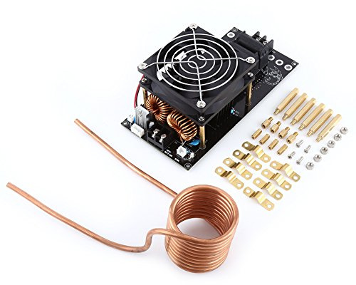 Module Chauffant à Induction DC 12V-36V 1000W Driver ZVS Bobine Flyback avec Ventilateur Tube de Cuivre
