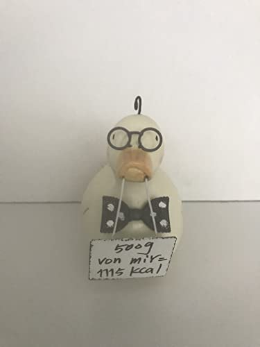 Baden Badeente mit Gläsern, 15 x 11 cm, Mehrfarbig, 4 Stück