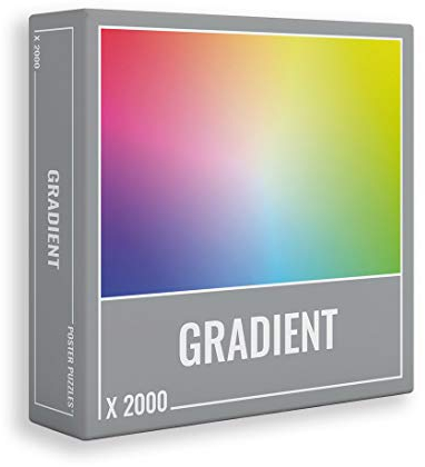 Cloudberries Gradient Puzzle: Schwieriges 2000 Teile Puzzle für Erwachsene, Regenbogen-Puzzle mit lustigem Farbverlauf, 2000-Teile-Puzzle