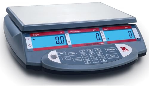 OHAUS RC11P15 Ranger Count 1000 Zählwaage, 15 kg Kapazität, 1 g Ablesbarkeit