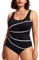 DELIMIRA - Traje de Baño Copas con Relleno Bañador Tallas Grandes para Mujer Multicolor #2 54