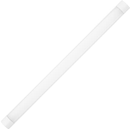 REV CRISTAL Deckenleuchte, Wandlampe, 35W, 3500 Lumen, LED Lichtleiste 120 x 8 x 3 cm, Deckenlampe, weiss