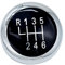 QINKO 6 Gang Schaltknauf Stick Trim Cap Abdeckung Fit Für VW Passat B6 2005-2011 B7 2010-2014 CC 2009-2012