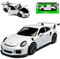 Welly Porsche 911 991 GT3 RS Coupe Weiss 2011-2018 1/24 Modell Auto