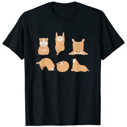 Yoga Hamster Meditation Hamster macht Yoga Übungen T-Shirt