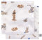 LÄSSIG Wiederverwendbarer Aufbewahrungs-Beutel Snack Tasche 2 Stück/Snack Bag Little Mateys royal blue