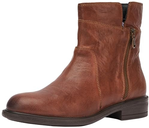 Geox D Catria, Stivale alla Caviglia, Marrone, 40 EU
