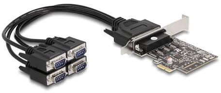 Delock PCI Express Karte zu 4 x Seriell RS-232