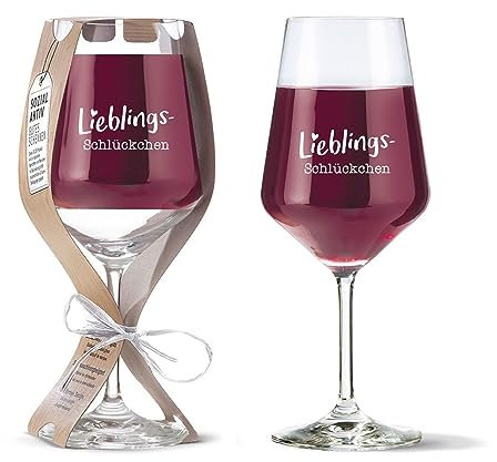 GILDE Glas Weinglas Lieblingsschlückchen 500ml 50978
