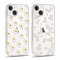 Yoedge 2 Stück Durchsichtig Blumen HandyHülle für iPhone 14 / iPhone 13 Hülle Blumenn 6,1,Transparent Schutzhülle für iPhone 14 Case 3D Muster Design Aesthetic Mädchen Frauen Silikon Stoßfest Cover