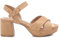 XTI - Sandalia Mujer Beige - Calzado Cómodo y Versátil - Moda casual - Modelo 14235901 (Talla 38)