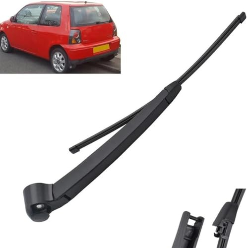 LMMPP Heckwischerblatt und Wischerarm 11 für Lupo 1997 1998 1999 2000 2001 2002 2003 2004 Auto-Heckwischer
