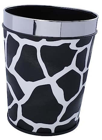 AOKWAWALIY Poubelle Ouvrir Acier Inoxydable Inox Nuttig Offic the good günak oq Poubelle Ronde Poubelle en Plastique Vieille Poubelle Conteneur à déchets Conteneur à déchets Ronde Corbeille à papier