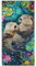 YISUMEI Mikrofaser Strandtuch XXL, Strandhandtuch Leicht Badehandtuch Schnelltrocknend, Liebliche Otter, 180 x 90 cm