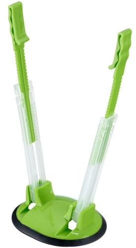 Westmark Beutelhalter – Müheloses Halten und Befüllen von Gefrierbeuteln, Spritzbeuteln oder kleineren Tüten, klappbar für platzsparende Aufbewahrung – 103 x 90 x 176 mm