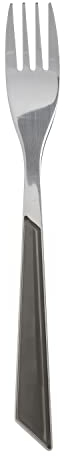 Forchetta Mirror grigia in acciaio inox grigio Tavola